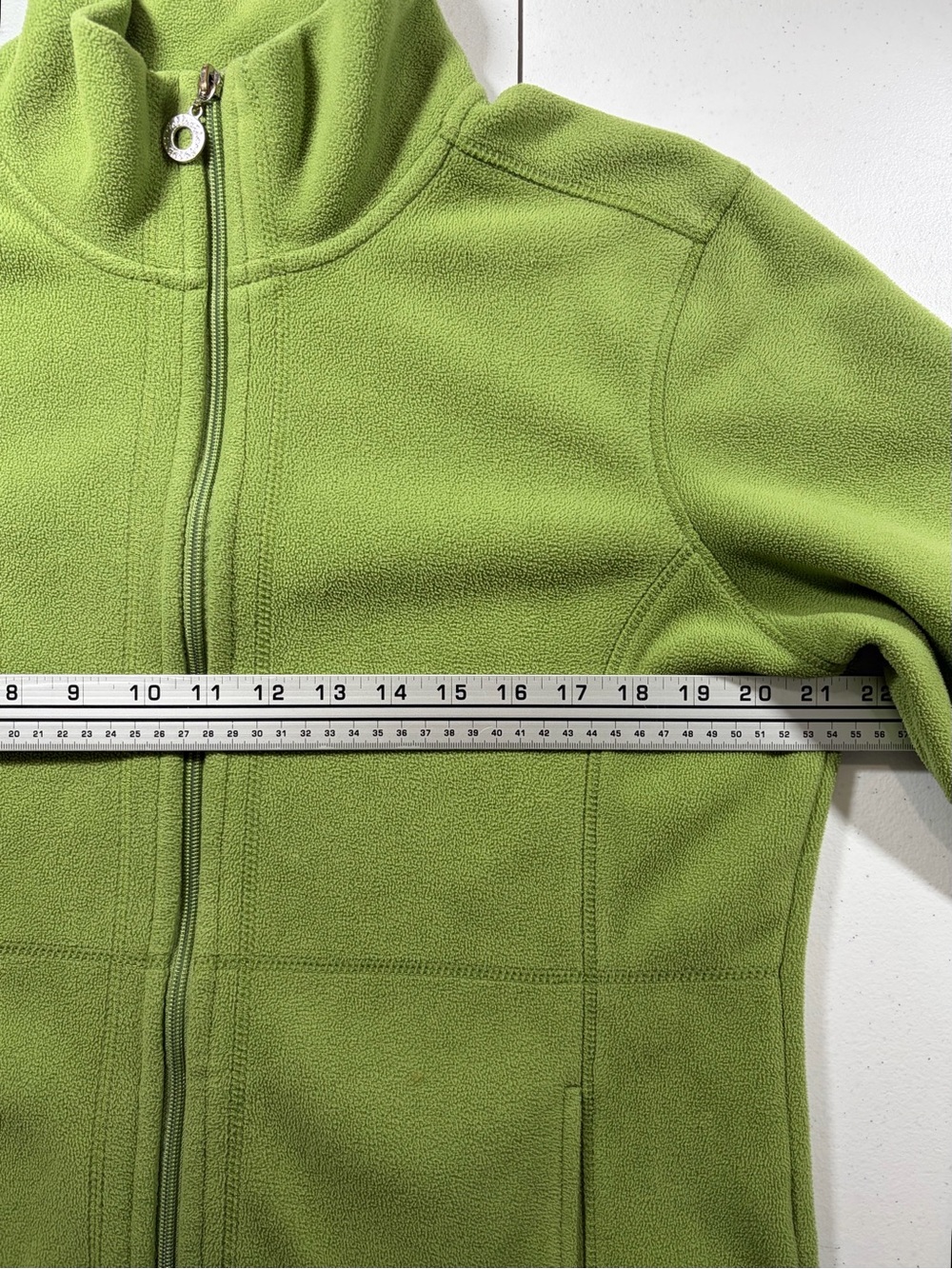 Telluride Green Full-Zip Fleece Jacket (L) - Picture 4 of 7